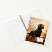 Autumn Labrador Retriever Notizblock (Innenseite)