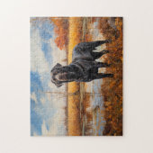 Autumn Labrador Retriever Puzzle (Vertikal)