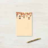 Autumn Lanterns  Post-it Klebezettel (Auf Schreibtisch)