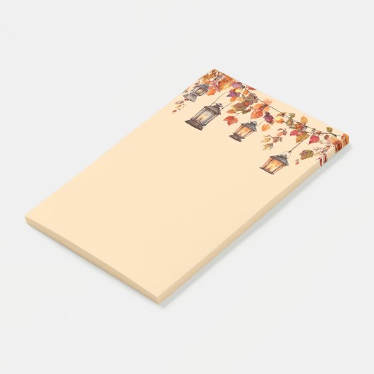 Autumn Lanterns  Post-it Klebezettel (angewinkelt)