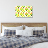 Autumn Leaf Art Print Leinwanddruck (Insitu (Schlafzimmer))