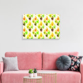 Autumn Leaf Art Print Leinwanddruck (Insitu (Wohnzimmer))