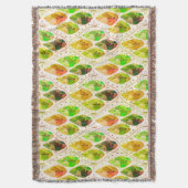 Autumn Leaf  Decke (Vorderseite Vertikal)