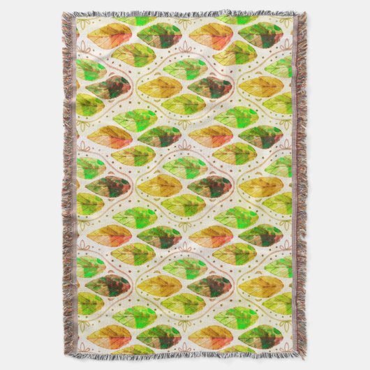 Autumn Leaf Decke (Vorderseite Vertikal)