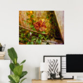 Autumn Leaf Fine Art - Inspiration Geschenk Poster (Heimbüro)