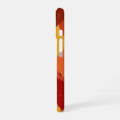 Autumn Leaf Layers iPhone 16 Hülle (Linke Seite)