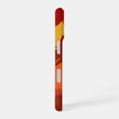 Autumn Leaf Layers iPhone 16 Hülle (Rechte Seite)