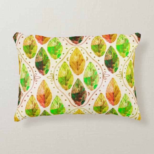 Autumn Leaf Lumbar Pillow Dekokissen (Vorderseite)