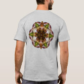 Autumn Leaf Mandala T-Shirt (Rückseite)