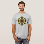Autumn Leaf Mandala T-Shirt (Vorne ganz)