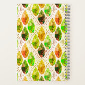 Autumn Leaf Spiral Notebook Notizblock (Rückseite)