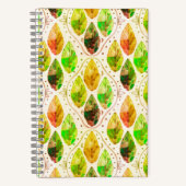 Autumn Leaf Spiral Notebook Notizblock (Vorderseite)