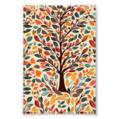 AUTUMN LEAF TREE DESIGN FOTODRUCK (Vorne)