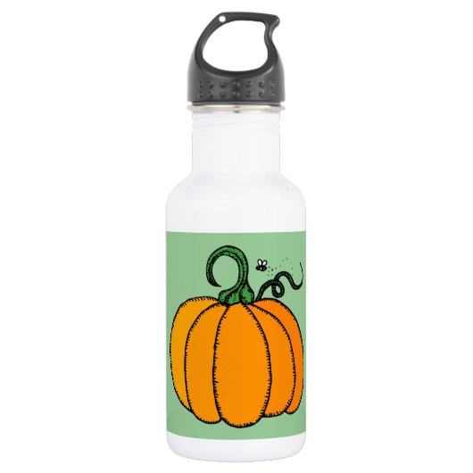 Autumn Leaf Tree Fall Nature Forest Destiny Season Edelstahlflasche (Vorderseite)