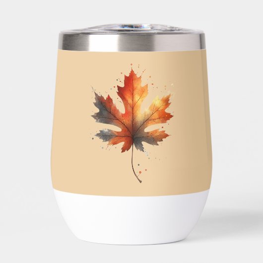 Autumn Leaf Tumbler (Vorderseite)