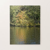 Autumn Leaves and Trees Regent's Park London UK Puzzle (Vertikal)