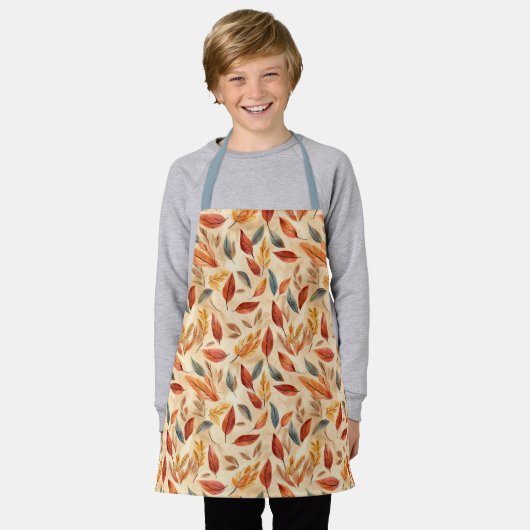 Autumn Leaves Apron Schürze (Getragen)