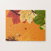 Autumn Leaves at Sunset Puzzle (Horizontal)