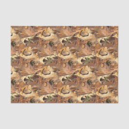 Autumn Leaves Camo Nature Abstract Fotografie Seidenpapier