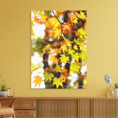 Autumn Leaves [Canvas Print] Leinwanddruck (Insitu (Wohnzimmer))