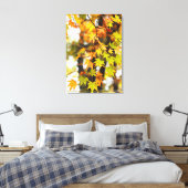 Autumn Leaves [Canvas Print] Leinwanddruck (Insitu (Schlafzimmer))