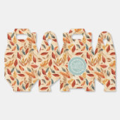 Autumn Leaves Favor Gift Box Geschenkschachtel (Ungeklappt)