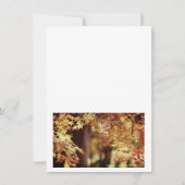 Autumn Leaves [Flat Card] Ankündigung (Rückseite)