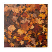 Autumn Leaves Fliese (Vorderseite)