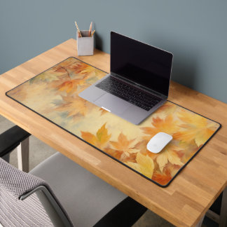 Autumn Leaves Foliage Desk Mat Schreibtischunterlage