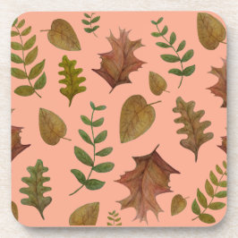 Autumn leaves getränkeuntersetzer