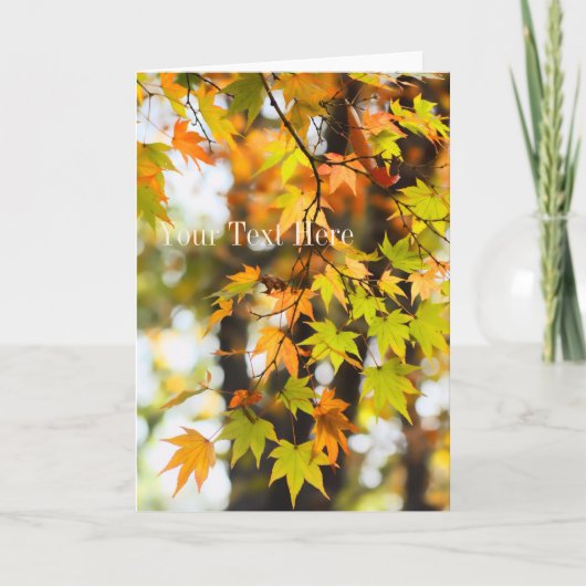 Autumn Leaves [Greeting Card] Karte (Vorderseite)