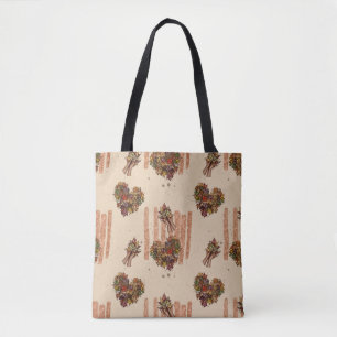 Autumn Leaves Hearts Tasche