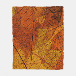 autumn leaves in the detailautumn,background,beaut fleecedecke