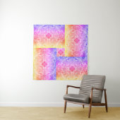 Autumn Leaves Mandala Art Hippie Tapestave Weave Wandteppich (Beispiel (Horizontal))