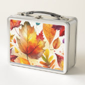 Autumn Leaves Metall Brotdose (Vorderseite)