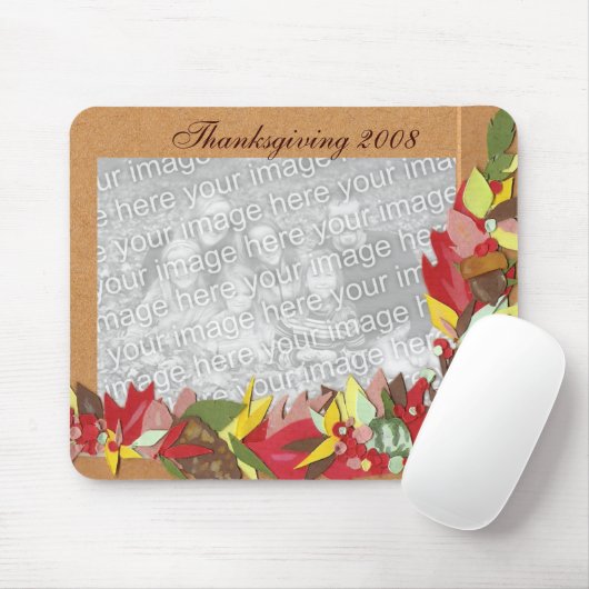 Autumn Leaves Mousepad (Mit Mouse)