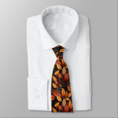 Autumn Leaves Neck Tie Krawatte (Gebunden)
