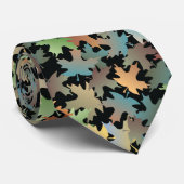 Autumn Leaves Neck Tie Krawatte (Gerollt)