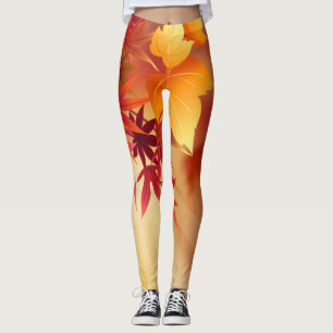 Autumn Leaves ~ October ~Halloween ~Erntedank ~ Leggings