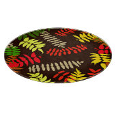 Autumn Leaves Pattern Art Schneidebrett (Ecke)