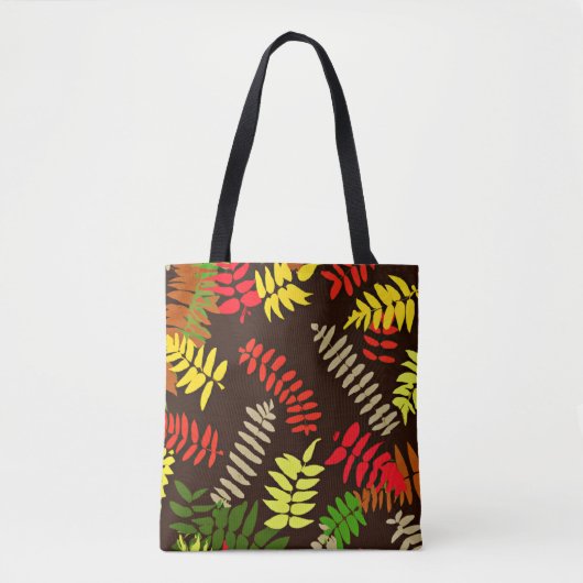 Autumn Leaves Pattern Art Tasche (Vorderseite)