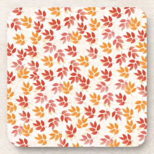 Autumn Leaves Pattern Untersetzer