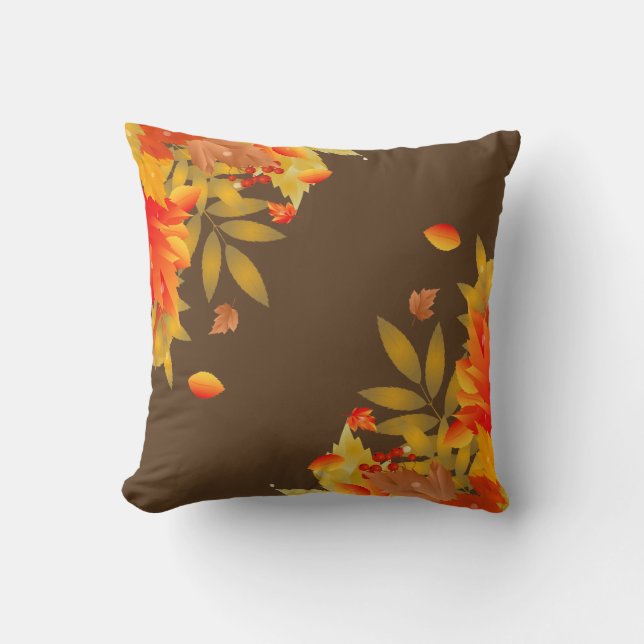 Autumn Leaves Pillow Kissen (Vorderseite)
