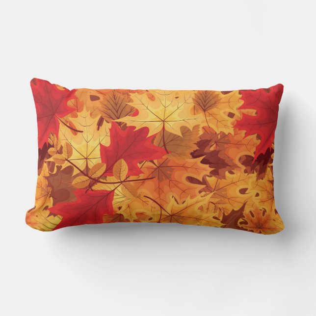 Autumn Leaves Pillow Lendenkissen (Vorderseite)