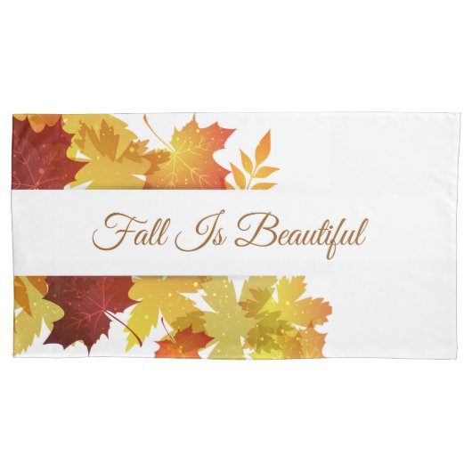 Autumn Leaves Pillowcase Kissenbezug (Vorderseite)