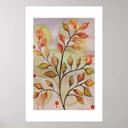 Autumn leaves poster (Vorne)