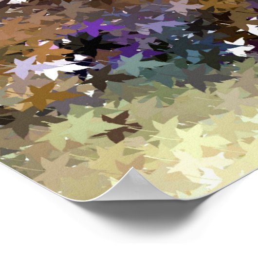 AUTUMN LEAVES POSTER (Ecke)