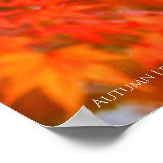 Autumn Leaves [Poster] Poster (Ecke)