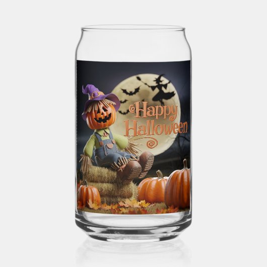 Autumn Leaves Pumpkin Tasse Dosenglas (Vorderseite)