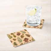 Autumn leaves rechteckiger pappuntersetzer (Vor Ort)